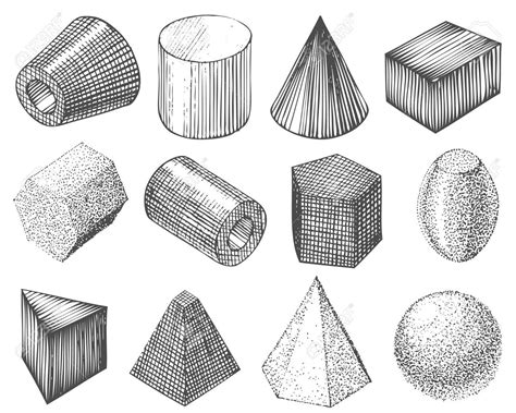 Related image | Geometric shapes art, Geometric shapes drawing, 3d geometric shapes