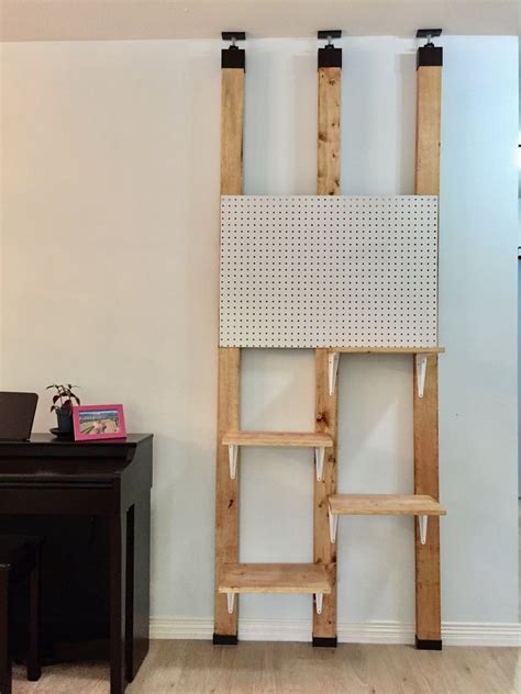 Diy Wall Storage With Pegboard 12 Steps Instructables