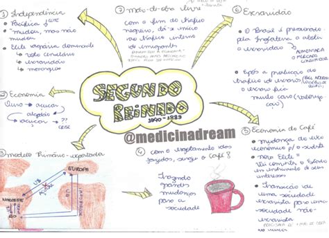 História Do Brasil Segundo Reinado Resumos E Mapas Mentais Infinittus
