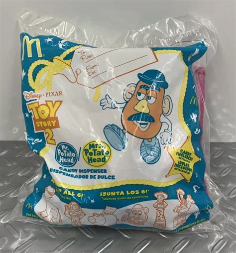 Disney 1999 Mcdonalds Toy Story 2 Mrmrs Potato Head Candy Dispenser