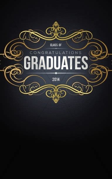 2014 Graduation Design Cover Program Template Clover Media