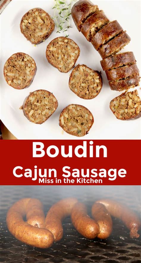 Boudin Cajun Sausage Is A Southern Delicacy Made Of Pork Rice Onions