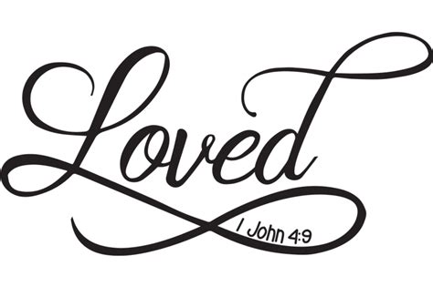 Free Loved Christian SVG Crafter File
