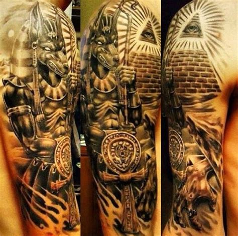 Https://tommynaija.com/tattoo/egyptian Themed Tattoo Designs Half Sleeve