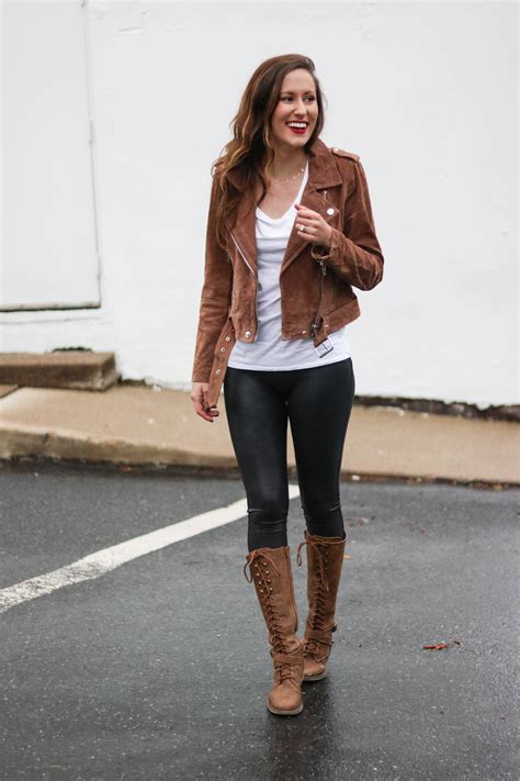 how to style leather leggings