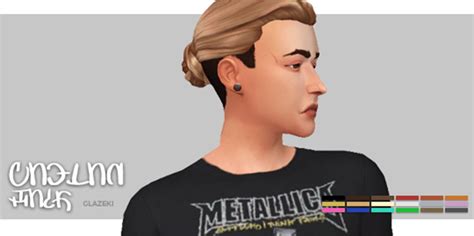 Sims 4 Man Bun Hair Cc All Free To Download Fandomspot