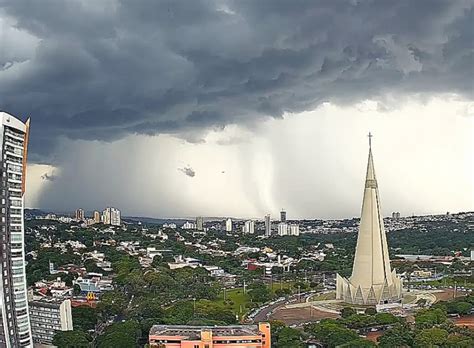 alerta de tempestade para várias regiões do paraná ventos podem chegar a 100km h