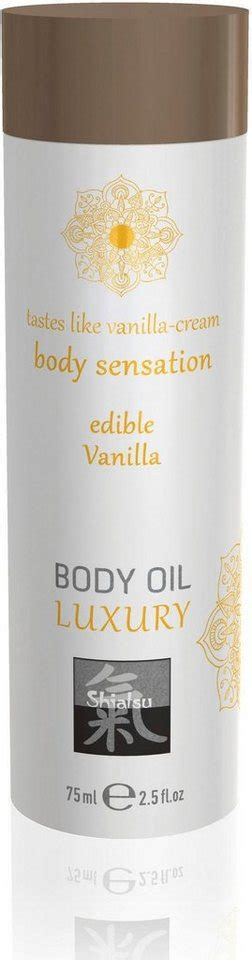 Shiatsu Massageöl Body Oil Vanilla75ml Massage Otto
