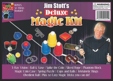 Jim Stotts Deluxe Magic Kit For Kids Magic Tricks Set For Girls And