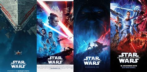Star Wars El Ascenso De Skywalker Posters Web De Cine Fantástico