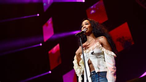 Sza Performing At The Bet Experience Concert Tonight Concert
