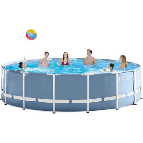 Intex 16 X 48 Prism Frame Above Ground Pool With Filter Pump