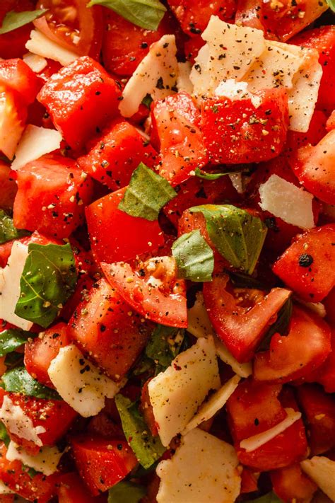 Simple Tomato And Watermelon Salad — Zestful Kitchen