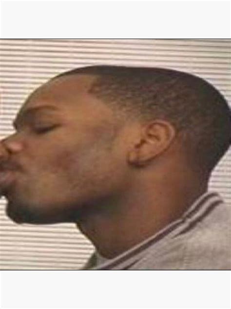 Two Black Men Kissing Meme Right Sticker By Jridge98 Redbubble