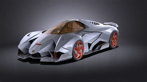 Lamborghini Egoista Vray