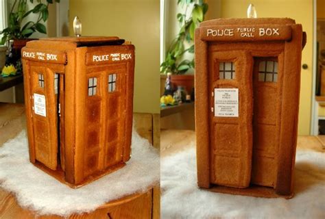 Doctor Who Tardis Gingerbread Edition Pic Global Geek News