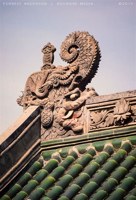 Roof Detail Beijing China Photo By Forrest Anderson China Photos By