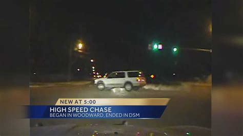 High Speed Police Chase Caught On Camera