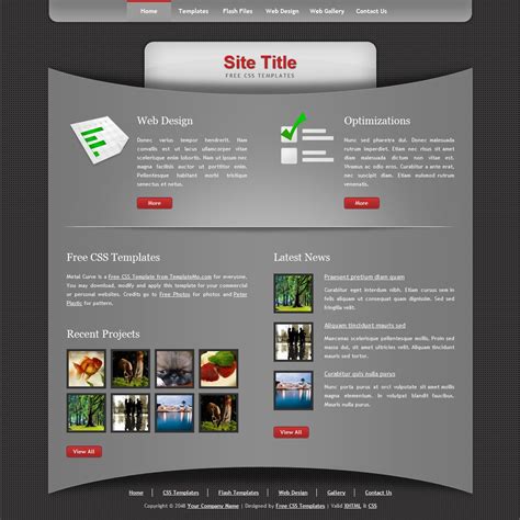 Free Css Web Templates Of Free Css Templates Free Css Website Templates Vrogue