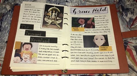 The Promised Neverland Anime Journal Spread Bullet Journal Amino