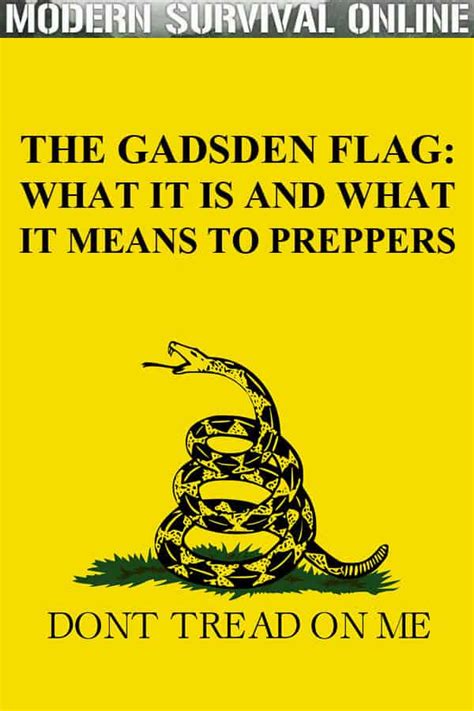 The Gadsden Flag What It Is And What It Means To Preppers Modern