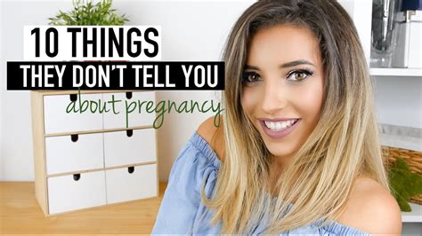 10 things they don t tell you about pregnancy weird symptoms of being pregnant youtube