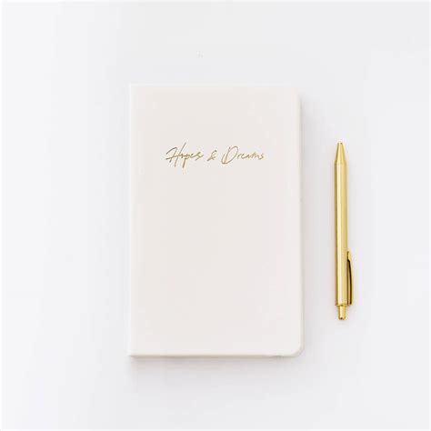Hopes And Dreams Journal By The Stamford Studio
