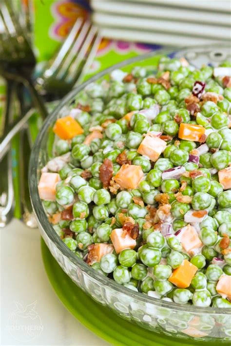English Pea Salad English Peas Vegetable Salad Vegetable Side Dishes