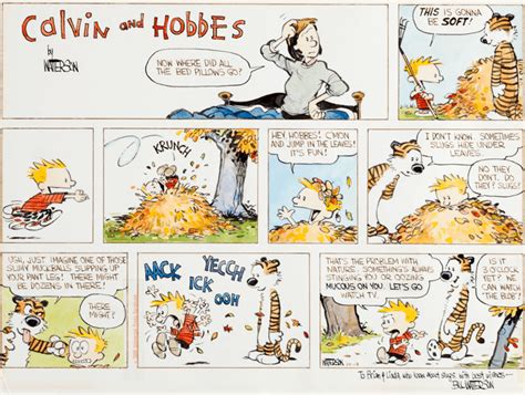 Calvin And Hobbes Original Art Expected To Get At Least 125000 At
