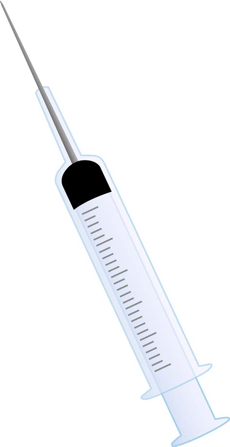 Medical Syringe Vector Free Clip Art