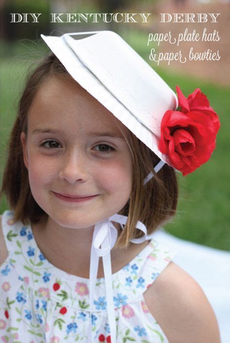 Kentucky Derby Ideas For Kids Diy Paper Derby Hats And Bowties