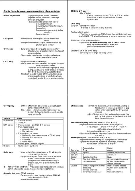 Neurology Examination Template