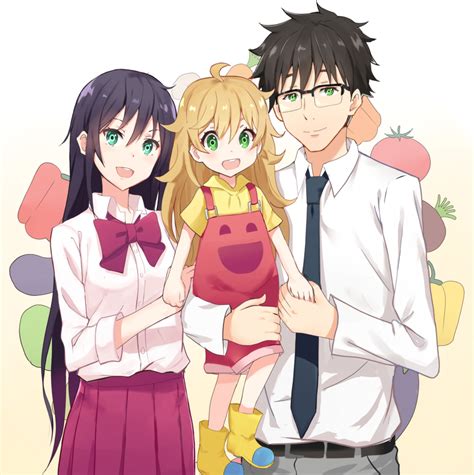 Un Lindo Anime Padre E Hija Sobre La Cocina Amaama To Inazuma