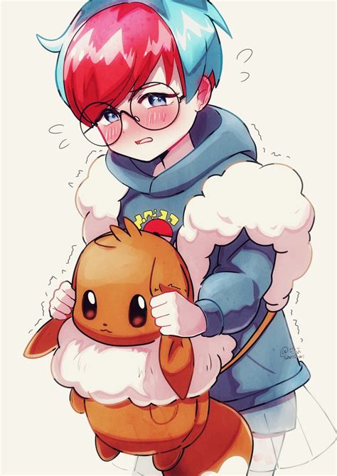 Eevee And Penny Pokemon And More Drawn By Tonayon Danbooru