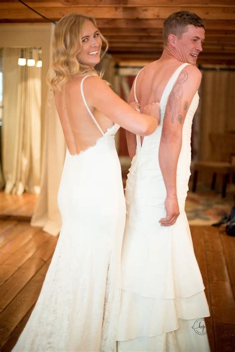 Bride Sends Brother To Her First Look In A Wedding Dress POPSUGAR