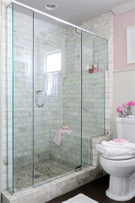 Whether you also have a bathtub or just this area, your décor will be functional and chic. 20 Stunning Walk-In Shower Ideas for Small Bathrooms | Tub ...