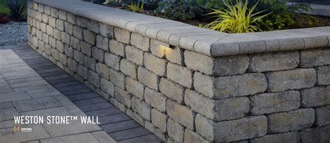 Weston Wall Lueders Gray Retaining Walls Legends Stone