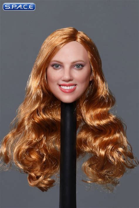 Silver blonde hair color is a cool, ashy shade that moves blonde hair into a sterling hue. 1/6 Scale Scarlett Head Sculpt (strawberry blonde long ...