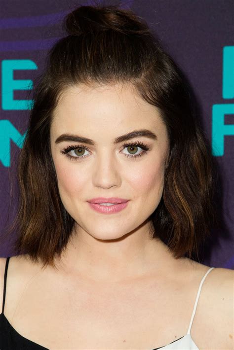 How Lucy Hale Went From Beauty Newbie To Total Badass Hair Color Pictures Lucy Hale Short
