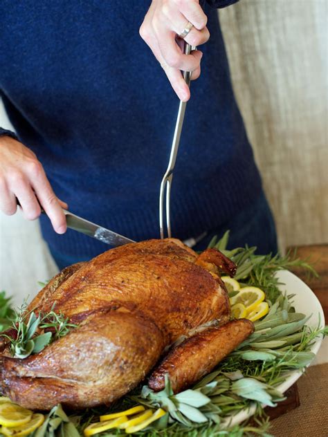 Delicious Thanksgiving Turkey With Sage And Lemon From Hgtv Hgtv