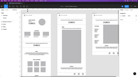 Create A Mock Up With Figma Design A Mock Up For Web Development With