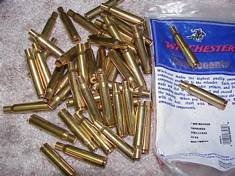 Winchester New Unprimed Brass 7mm Mauser 7x57 For Sale At Gunauction