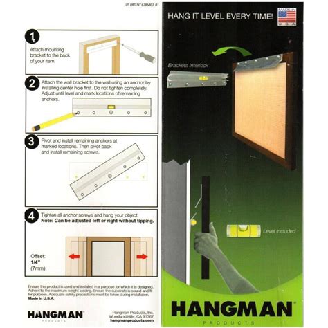 Hangman Heavy Duty Picture And Mirror Hanger 127mm 5 Hml 5d Go Hardware