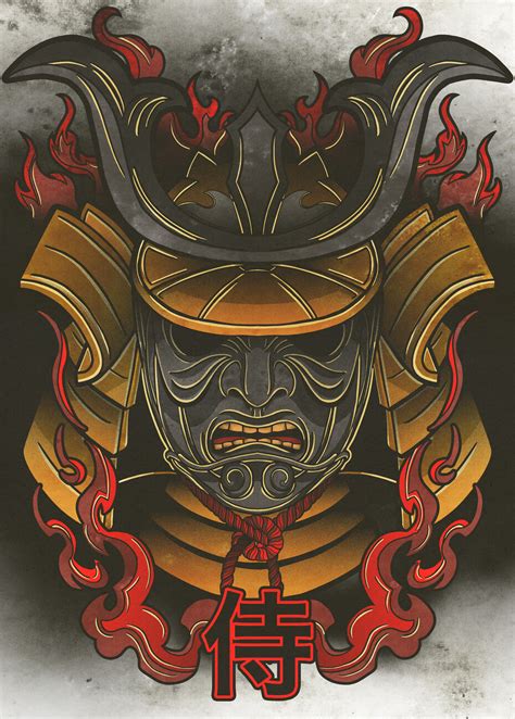 Samurai Warrior Tattoo Wallpaper