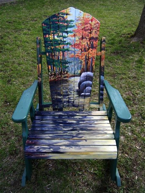 Diy Painting Outdoor Adirondack Chair Ideas Balcony Decoration Ideas