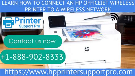 Hp Officejet Wireless Printer To A Wireless Network Hp Printer Setup