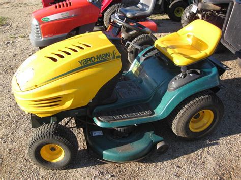 Am on my 2nd 42 twin cylinder yardman and think they are better asking mtd that question. Yardman riding mower 17hp 42" - runs, tag#9706 | Auctions ...