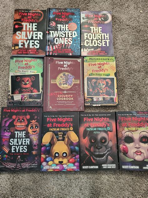 All Fnaf Books Collection Get More Anythinks