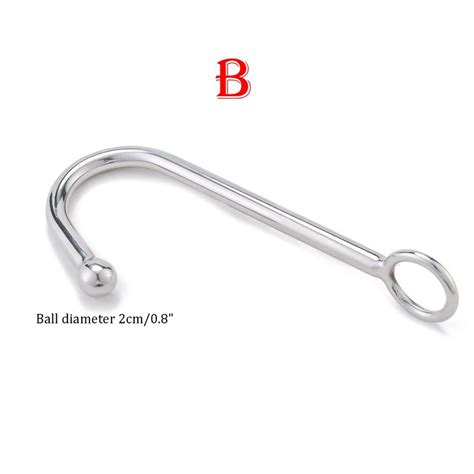 Bdsm Anal Hook And Bondage Rope Customizablesleek Steel Ball Etsy Uk