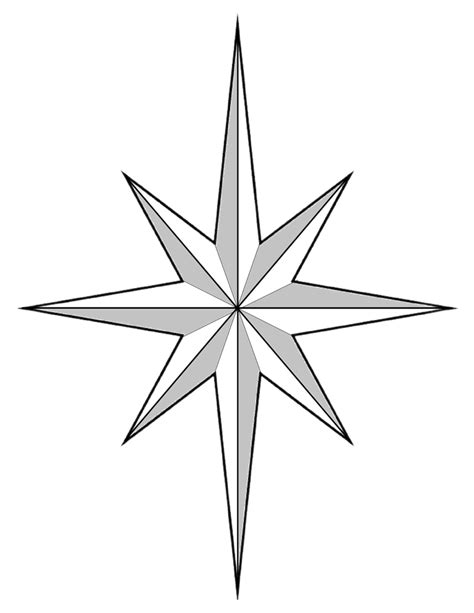 Christmas Star Template The Created Home